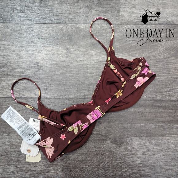 Billabong Free to Be Bliss Bralette Bikini Top Size L - Picture 6 of 6